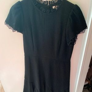 Rebecca Taylor knee length tweed dress